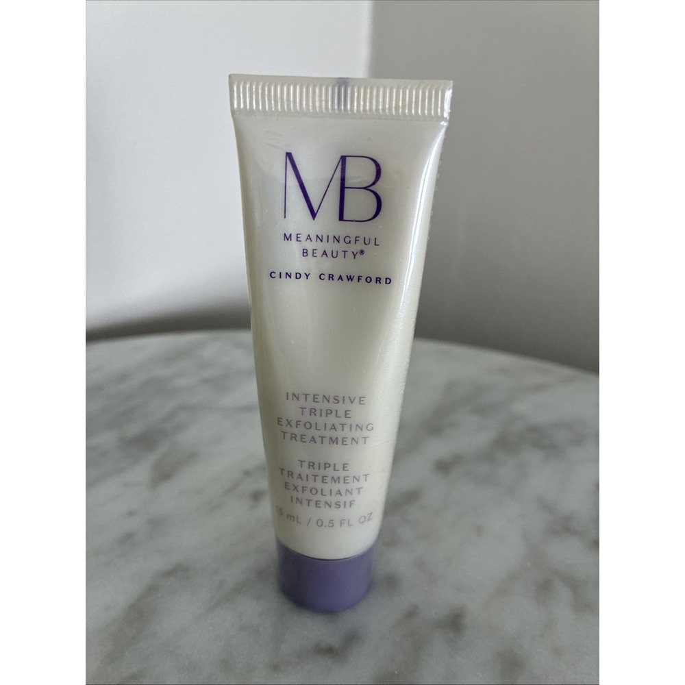 Cindy Crawford Meaningful Beauty Intensive Triple Exfoliating Treatment .5 Oz